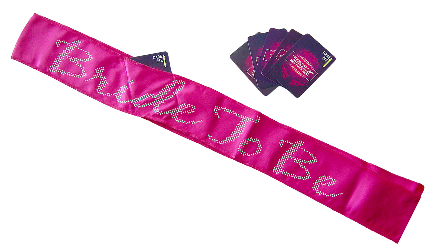 "Dare Me! Bride-to-Be Sash KG-NVS38"