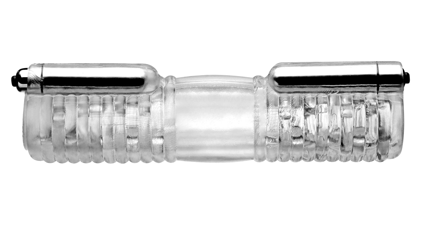 Tom of Finland Head to Head Vibrating Sleeve