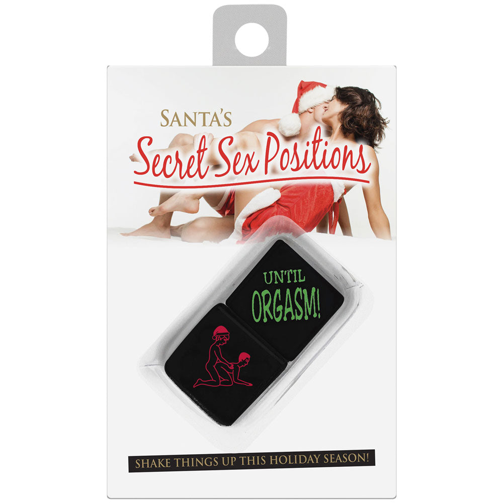 "Santa's Secret Sex Positions Dice KG-XM039"
