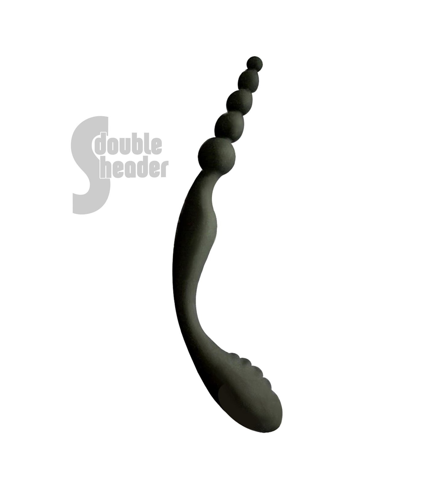 "The 9's S-Double Header Double Ended Silicone Beads ICB2649-2"