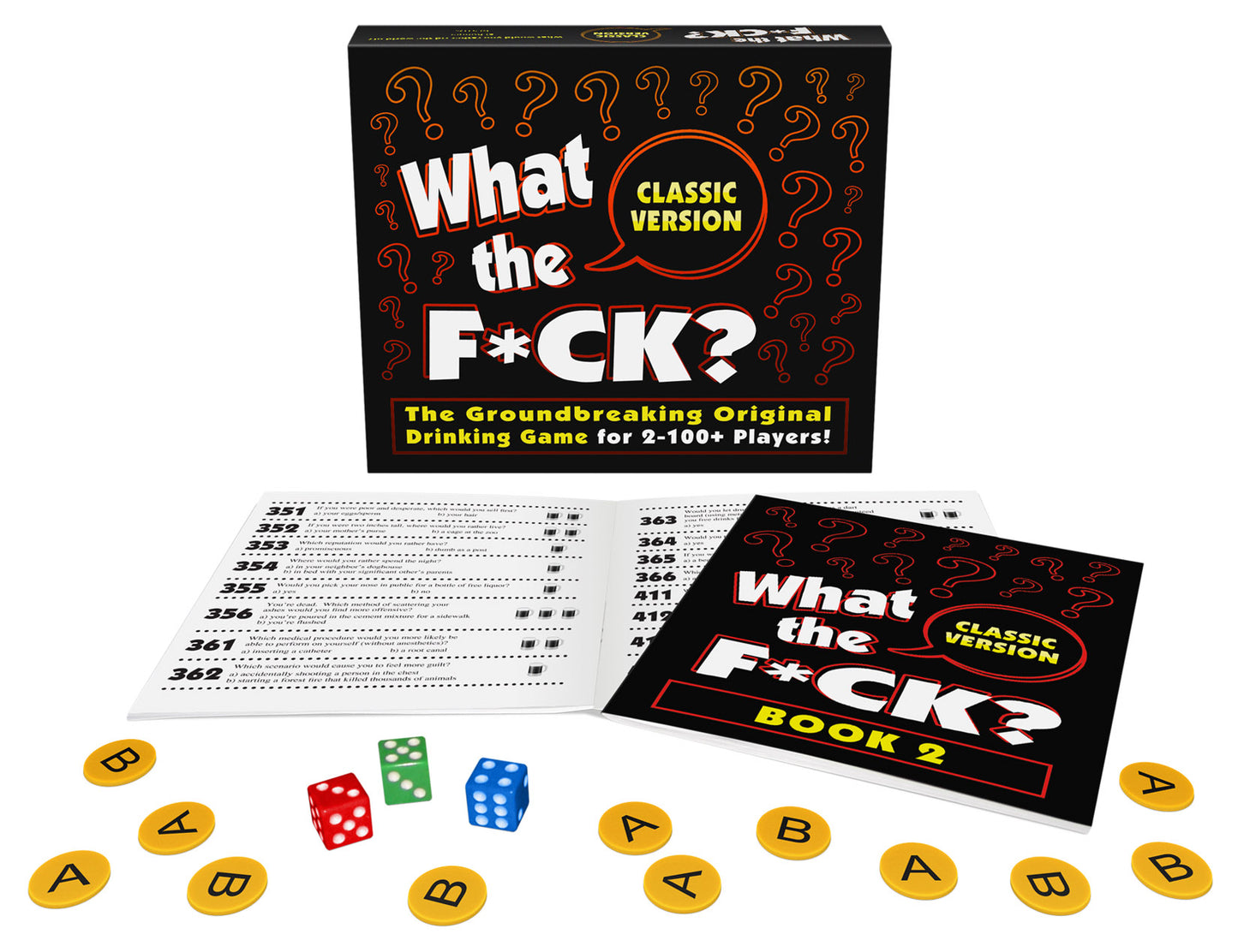 "Wtf? - the Outrageous Drinking Game KG-BG004"