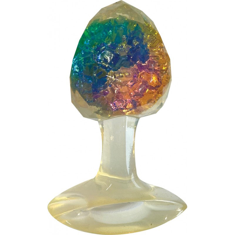 "Cotton Candy - Joy Gems Topaz Butt Plug HTP3496"