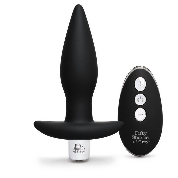 Fifty Shades Relentless Vibrations Remote Control Butt Plug LHR-80007