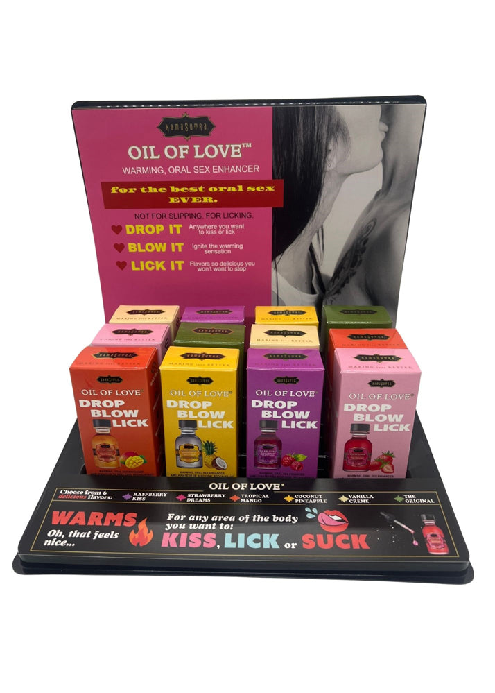 "Oil of Love - Be the Dessert - 12 Unit Prepack Display - Plus Testers KS12009"