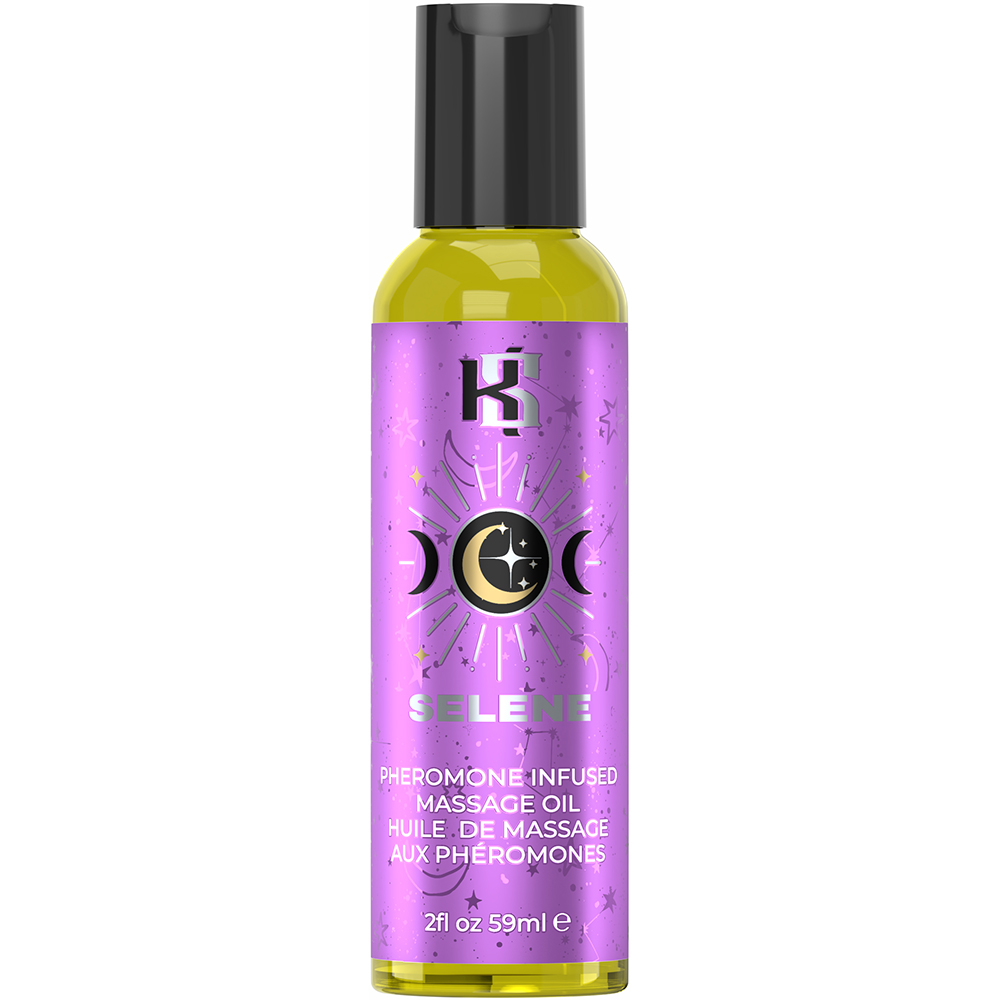 "Celestial Collection Selene Pheromone Massage Oil 2 Fl Oz/59 ml KS13055"