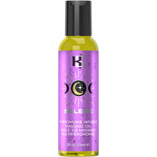 "Celestial Collection Selene Pheromone Massage Oil 2 Fl Oz/59 ml KS13055"