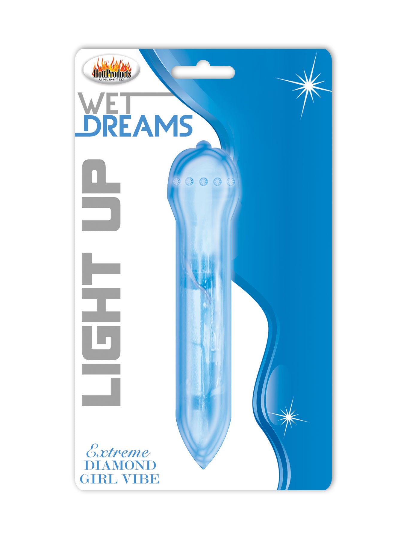 "Wet Dreams Light Up Extreme Diamond Girl Vibe -  Blue HTP2783"
