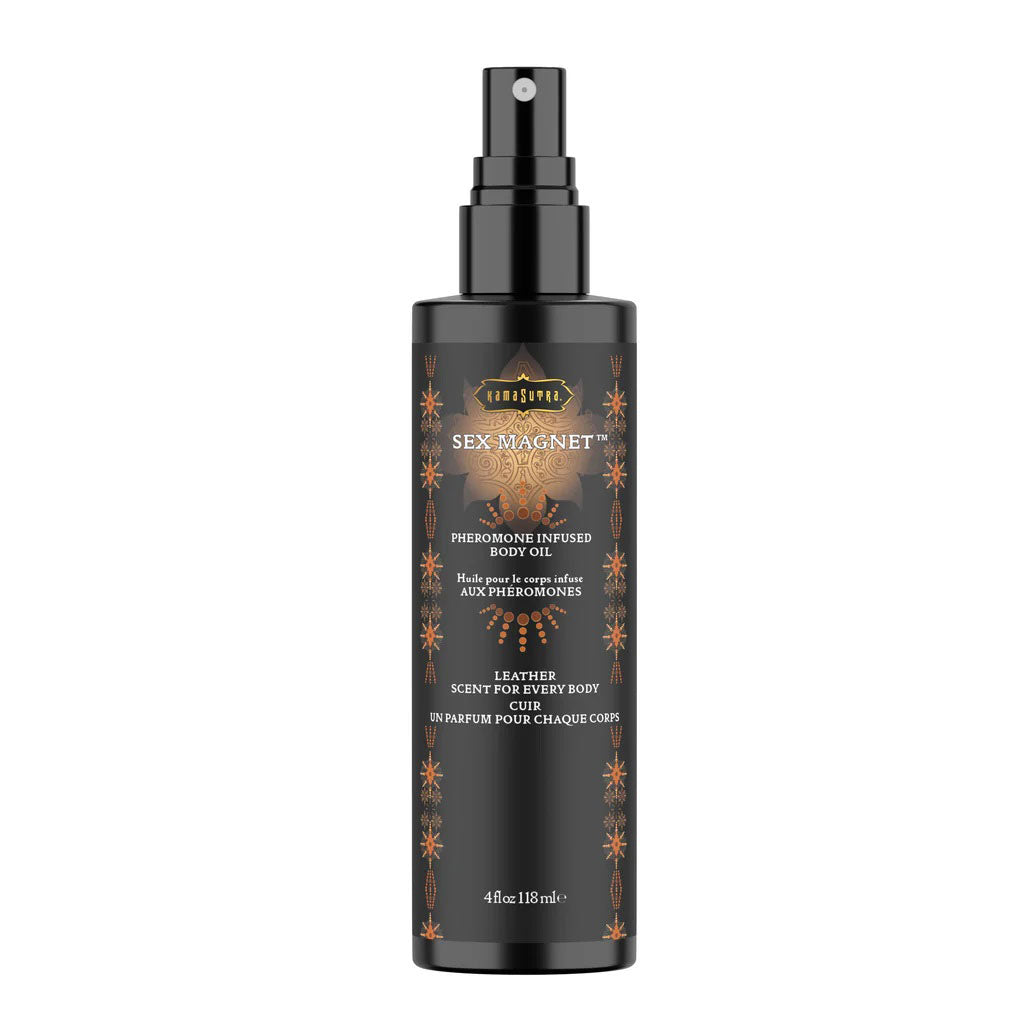 "Sex Magnet Pheromone Body Spray Leather 4oz KS12085"