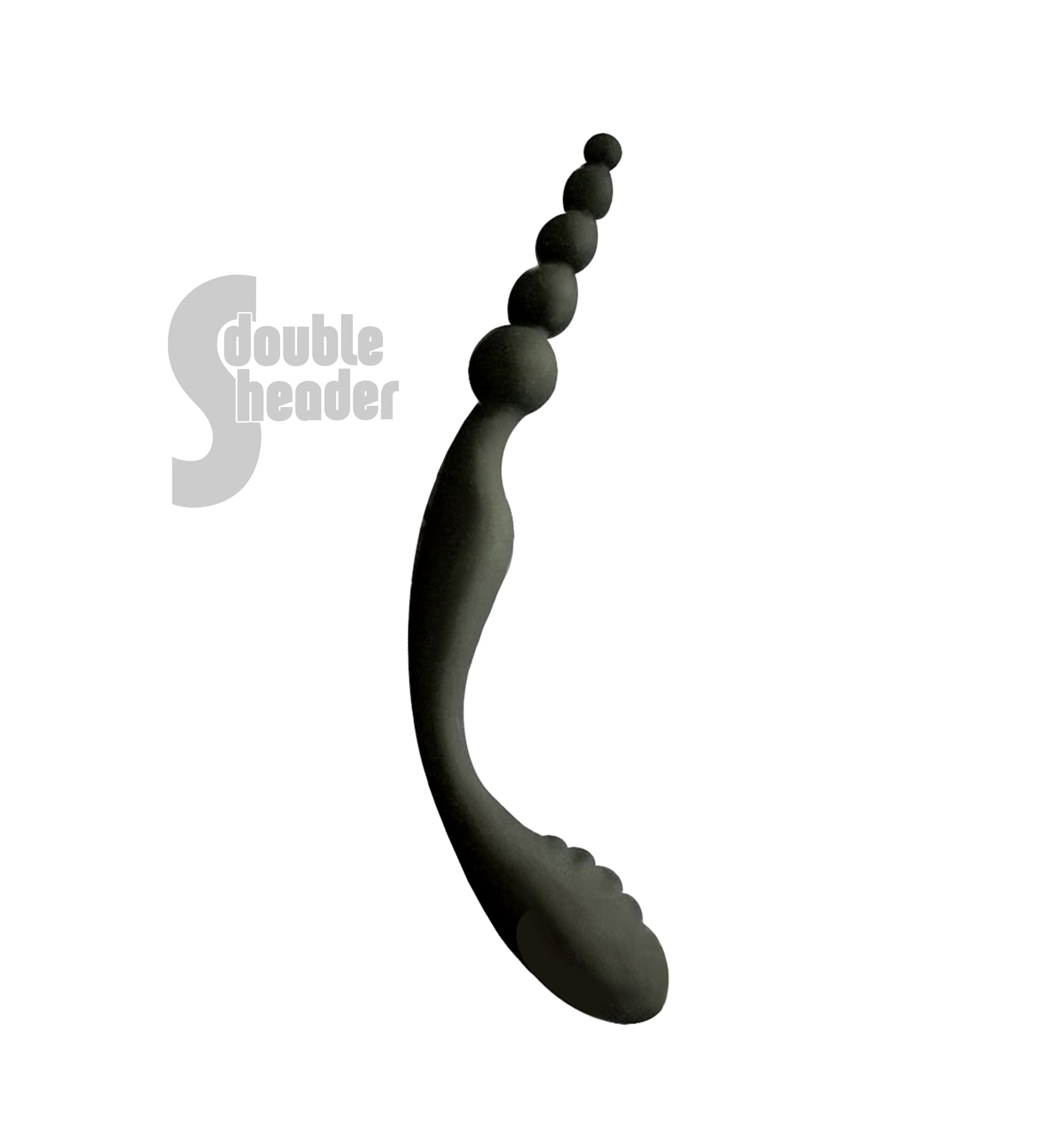 "The 9's S-Double Header Double Ended Silicone Beads ICB2649-2"