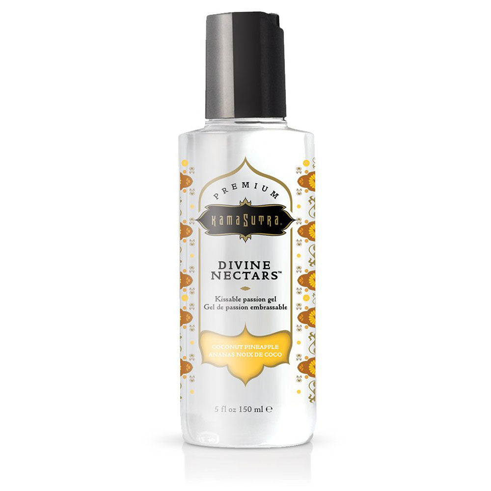 "Divine Nectars Flavored Body Glide - Coconut Pineapple - 5 Fl Oz. 150ml KS12032"
