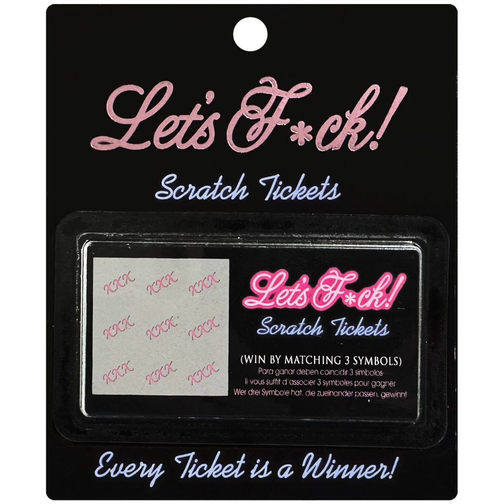 "Lets Fuck Scratch Tickets KG-BGR142"