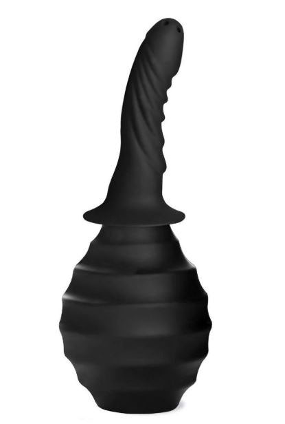 "Good Clean Fun Phallic Douche Black IC2726"