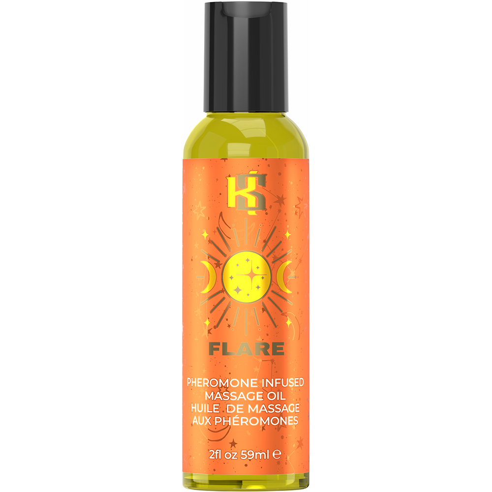 "Celestial Collection Flare Pheromone Massage Oil 2 Fl Oz/59 ml KS13053"