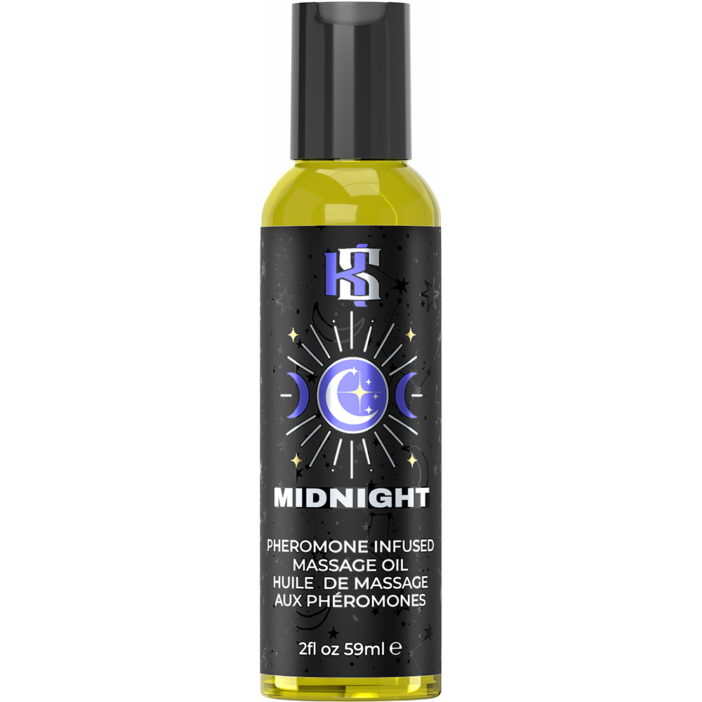 "Celestial Collection Midnight Pheromone Massage Oil 2 Fl Oz/59 ml KS13056"