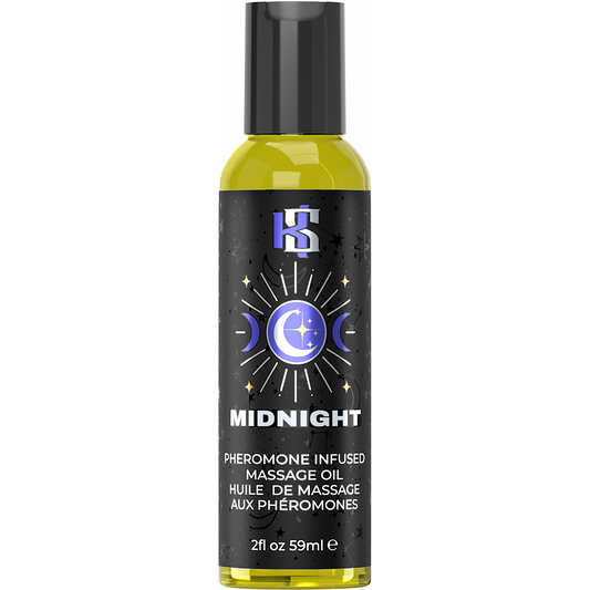 "Celestial Collection Midnight Pheromone Massage Oil 2 Fl Oz/59 ml KS13056"
