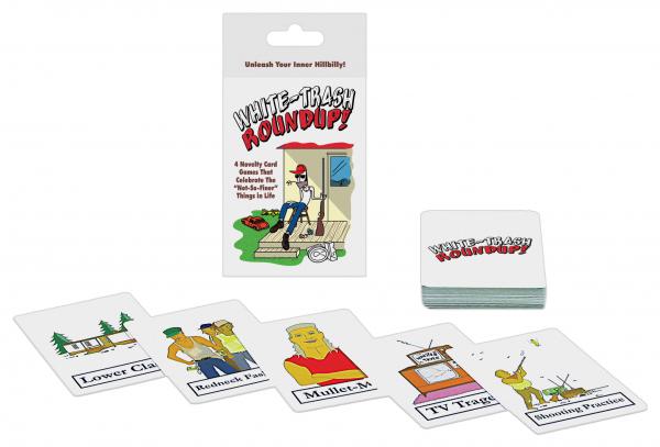 "Whitetrash Roundup! Card Game KG-BGC91"