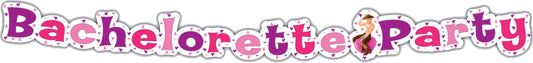 "Bachelorette Party Letter Banner HTP2513"