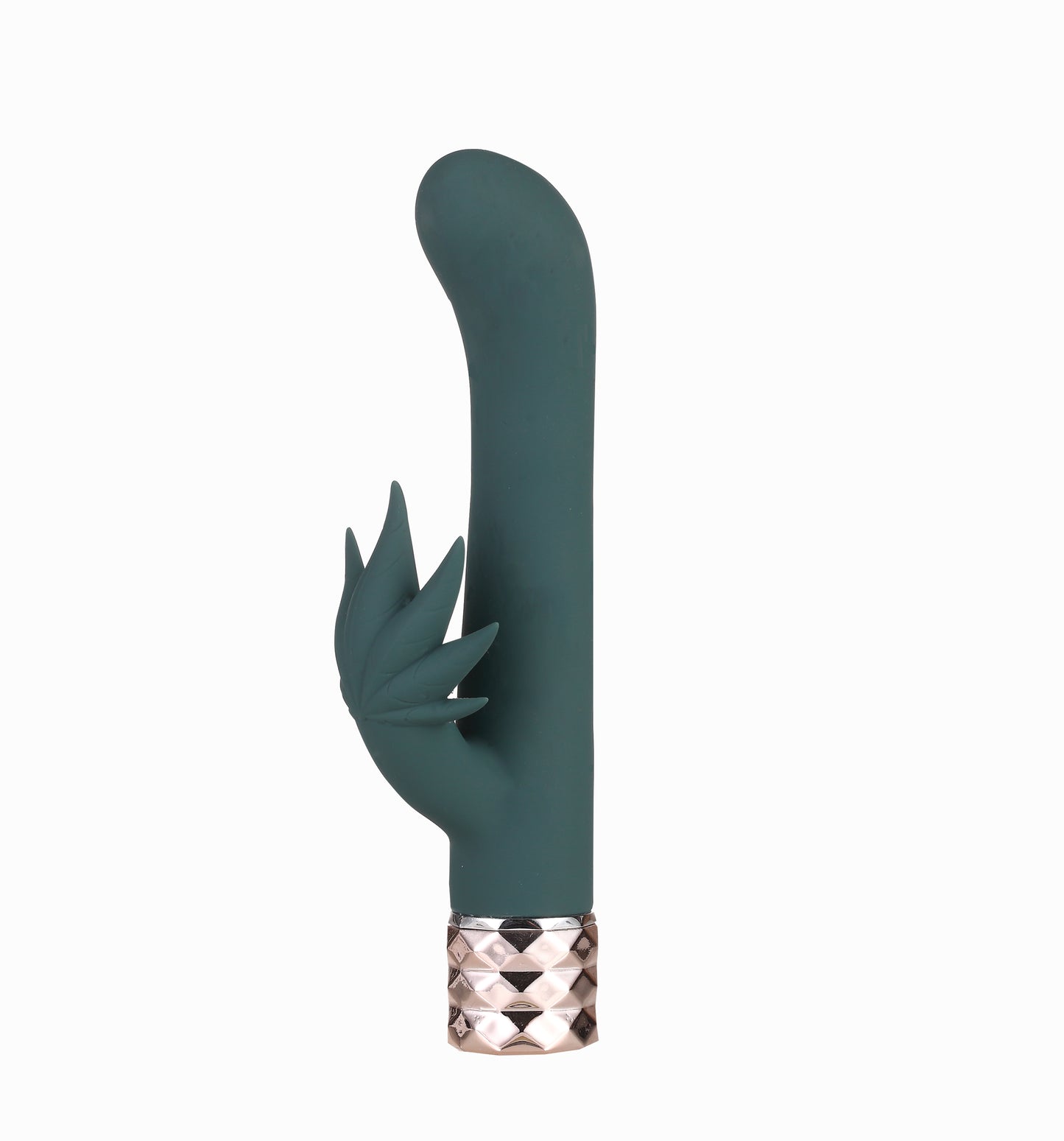 Kusha 420 Series Crystal Gems G-Spot Vibrator -  Green MTMA1608