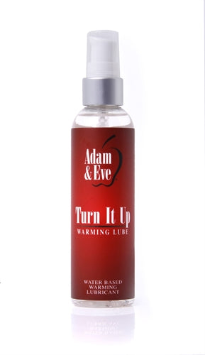 Adam and Eve Turn It Up Warming Lubricant 4 Oz AE-LQ-7854-2