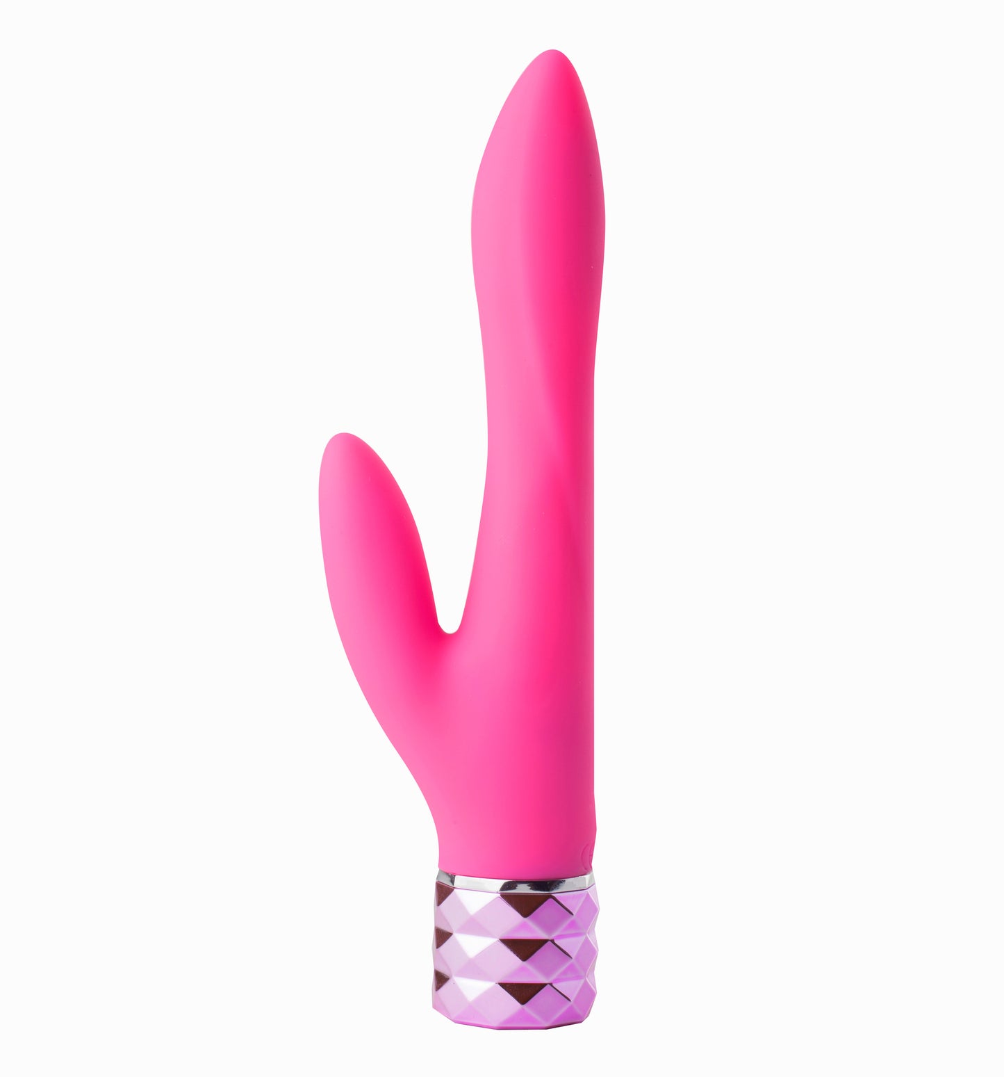 Victoria Crystal Gem Dual Vibrator - Pink MTMA1606-P1
